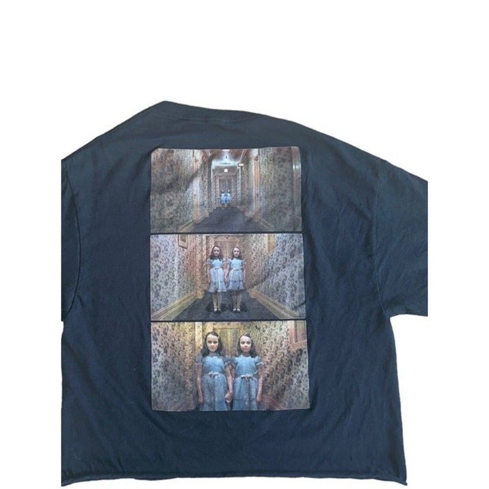 The Shining Movie Crop Top T-shirt Halloween Top The Shining Graphic Tee